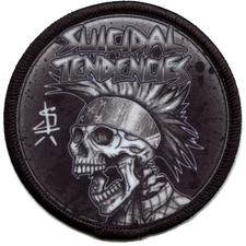 Suicidal Tendencies Skeleton Patch Still Cyco Punk Embroidered Iron On
