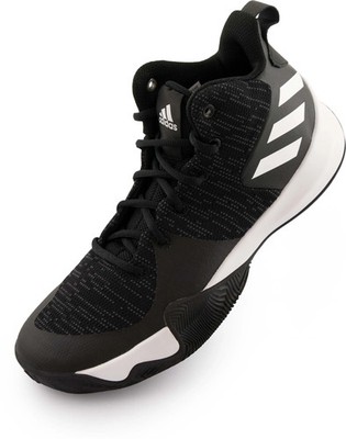 Adidas Herren Explosive Flash Schwarz Carbon Weiß Schwarz - Große 44 2/3
