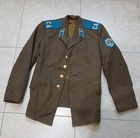 The uniform of a Soviet military officer.