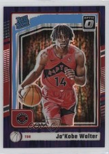 2024-25 Panini Donruss Optic Rated Rookie Purple Shock Prizm Ja'Kobe Walter 0x49