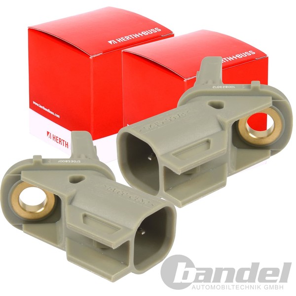 2X Herth+Buss ABS-SENSOR Raddrehzal Vorne Beidseitig Passend FüR Volvo S60 S80-image