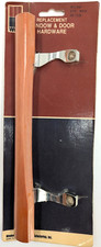 NOS! Vintage Mid-Century Sliding Patio Door Replacement Handle, Cherry Finish