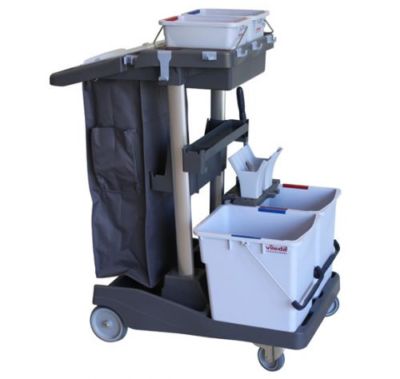 SET Vileda Reinigungswagen VoleoPro