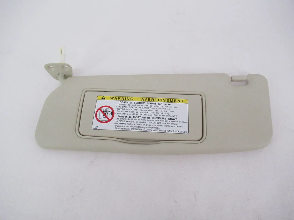 Parasol derecho conductor crudo 2002-2010 SC430 2002-2010 genuino OEM Toyota Lexus 74320-24181-A0 Foto 2 de 4