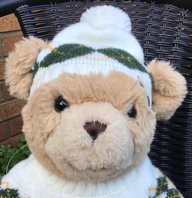 Harrods 2021 Christmas / Xmas Teddy Bear - named Angus | eBay UK
