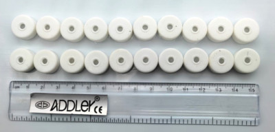 ADDLER LAPAROSCOPIC 5MM SILICONE SEALING WASHER CAPS ENDO TRAINER TRAINING 20PCS