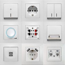 Steckdose Wechselschalter USB Schalter Dimmer...