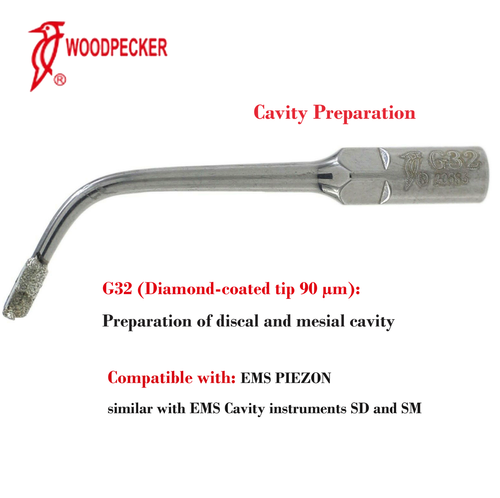 Woodpecker Dental Ultrasonic Piezo Scaler Handpiece HW-5L Tips fit EMS Scaling - Picture 22 of 357
