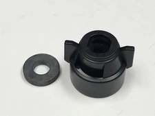 TeeJet Black Cap and Gasket - 114443A-1-CELR
