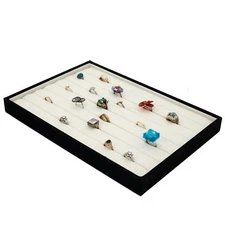 RING XL TRAY for STORING RINGS EARRINGS PENDANTS Stackable Closet Drawer