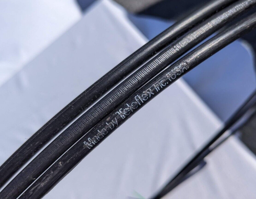 Used Matched Pair of Teleflex CC179 14' Throttle Shift Outboard Control Cables - Bild 9 von 12