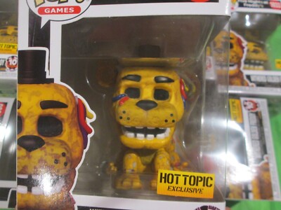 Funko Pop! Juegos: Five Nights At Golden Freddy'S (FNAF) - Withered Gldn Frdy - Five Nights At Freddy'S - Figura de Vinilo Coleccionable - Idea de Regalo - Productos Oficiales - Juguetes Funko Pop! Juegos: Five Nights At Golden Freddy'S (FNAF) - Withered Gldn Frdy - Five Nights At Freddy'S - Figura de Vinilo Coleccionable - Idea de Regalo - Productos Oficiales - Juguetes