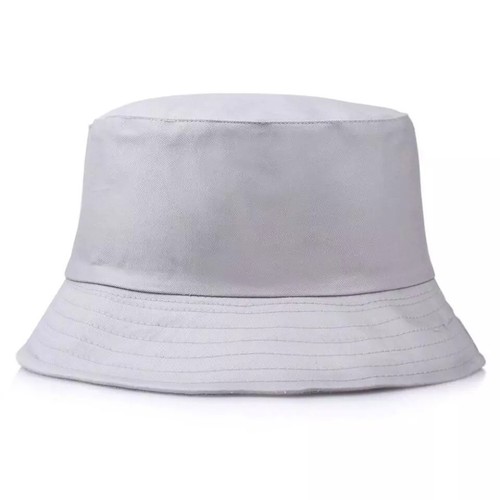 Unisex 100% Cotton Bucket Hat Sunshade Cap Fisherman Summer Beach Headwear Hats - Afbeelding 10 van 19
