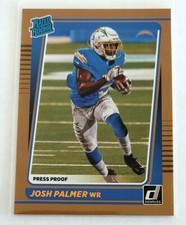 Josh Palmer Donruss Bronze Rated Rookie #277 Los Angeles Chargers RC 2021 