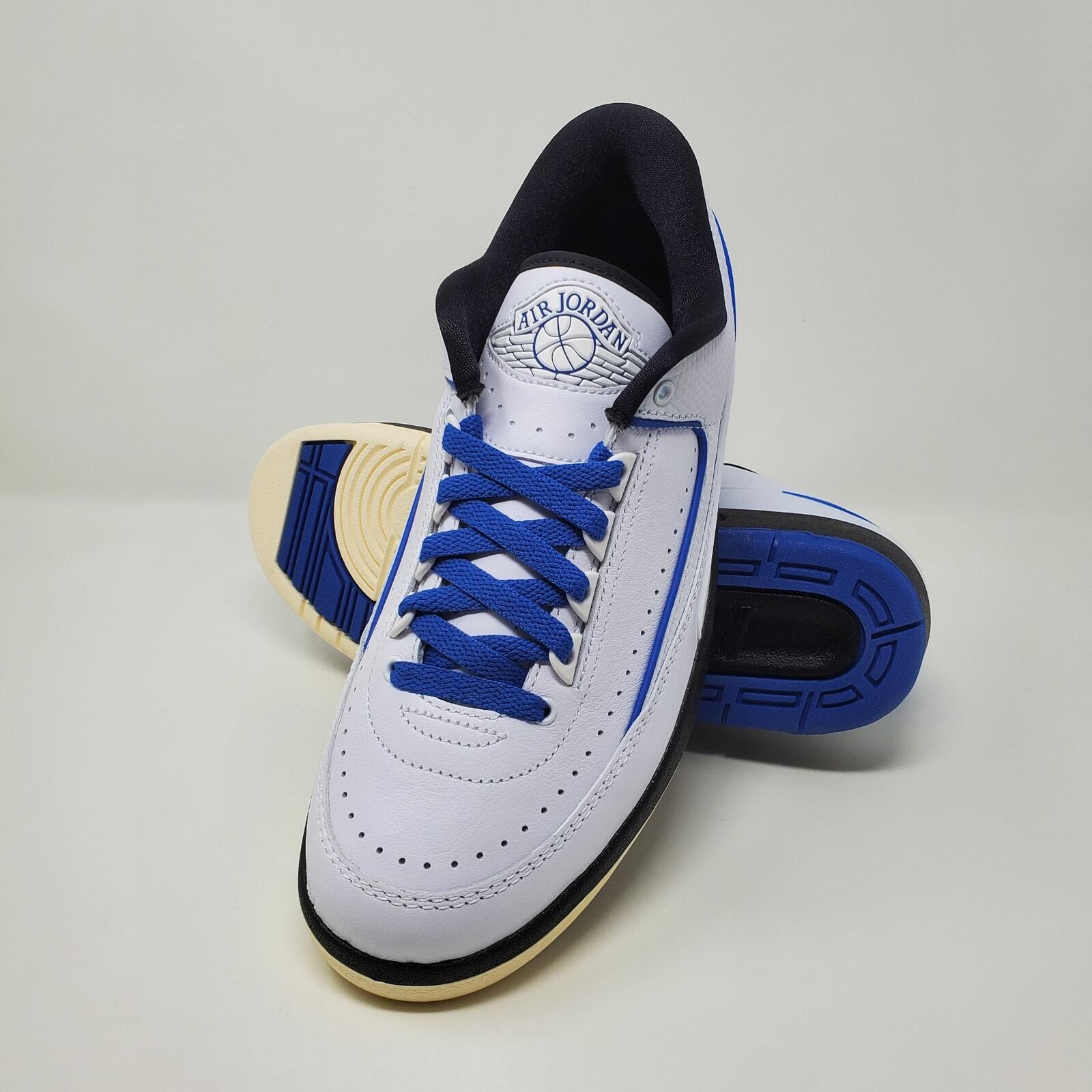 Air Jordan 2 Retro Low Varsity Royal Women’s Size 9.5 Men’s Size 8 DX4401-104