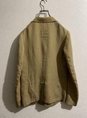 ジャケット・アウター Y's Yohji Yamamoto Linen Tailored Jacket Yohji Yamamoto Y's Linen Tailored Jacket Size 1 Beige | eBay