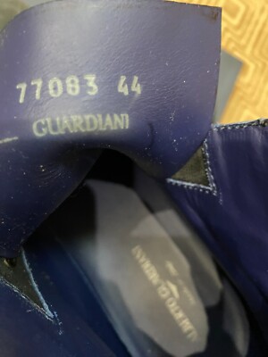 ALBERTO GUARDIANI - Boots with shark heel - Black / Blue  display picture 3