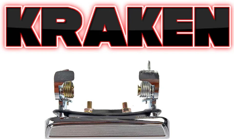 Outside Inside Door Handles For 1973-1979 Ford Truck 78-79 Bronco Chrome Metal - Image 3 of 4