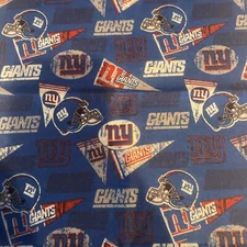 New York Giants bandana/ Face Mask/ Neck Scarf/ Hair Band Multiple Use/NFL/