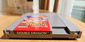Double Dragon NES USA Version + Official Nintendo Hard Case Manual + Sheet