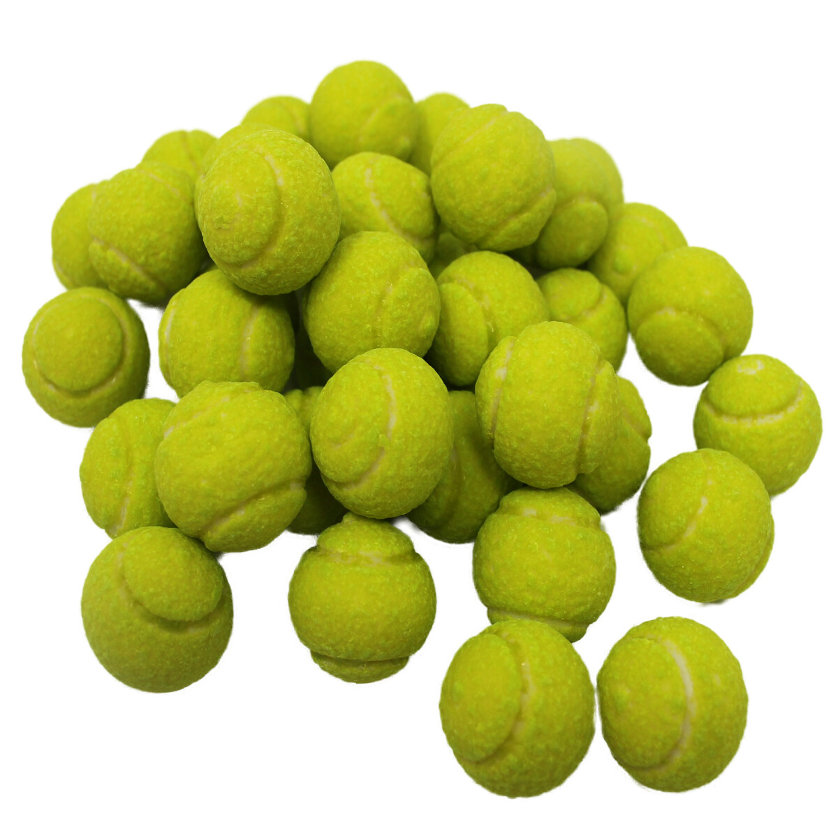 Bolas De Tenis Mega De Chicle Con Sabor A Limón Y Sandía 300g