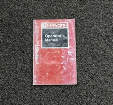 1988-1990 Kenworth T800 Semi Truck Owner Operator Maintenance Manual 1989