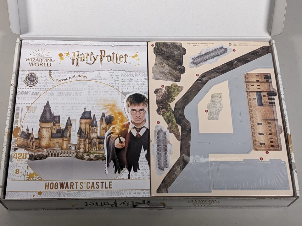 Rompecabezas 3D paisaje urbano mundo mágico Harry Potter: Castillo de Hogwarts Foto 4 de 4