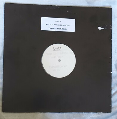 Amira - Why Is It Wrong To Love You 12'' Single Sided Promo Vinyl VCRTDJ73