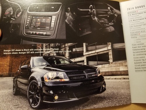 2014 Dodge Vehicles Line Up Brochure - Picture 8 of 9