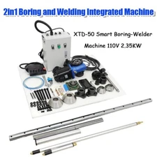 110V 2in1 Smart Type Line Boring&Overlay Welding Machine,Hole  Ф55-300mm