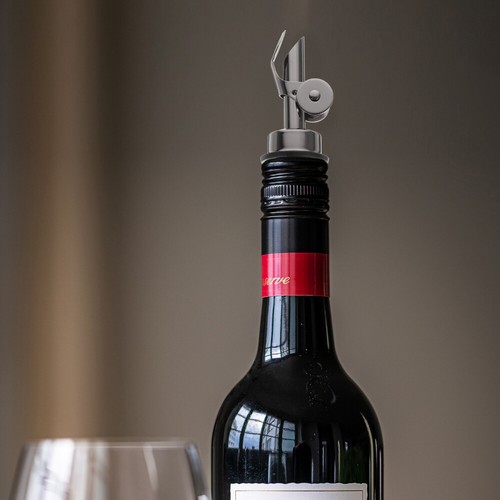 Red Wine Bottle Plug Pourer Replaceable Dispenser Stainless Steel Oil - Picture 12 of 12