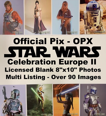 Star Wars OFFIZIELLES PIX Celebration Europa - leeres 8''x10'' Foto Multi-Angebot OVP