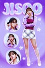 Jisoo Blackpink Poster Kpop Idol Purple Poster No Frame, Music Poster