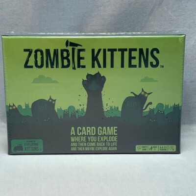 ZOMBIE KITTENS - Game The Evolution Of Exploding Kittens - BRAND NEW Sealed