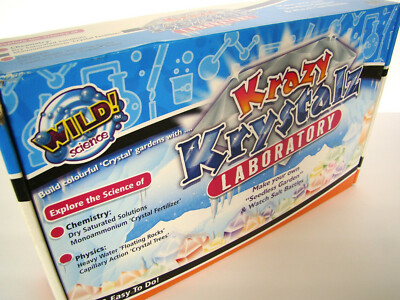 Krazy Krystalz Laboratory - Explore the Science of Chemistry Physics - Crystals 