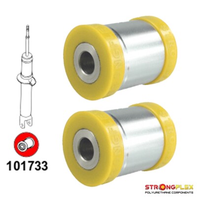 Polyurethan Busches Hintere Stoßdämpferstütze für Fiat 124 Spider II strongflex