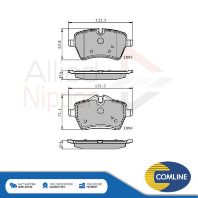 Fits Mini Countryman Cooper Paceman Brake Pads Set Front Allied Nippon