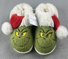 American Eagle Grinch Scuff Slipper Women  s Size 7 New With Tags