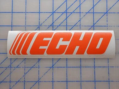 DD Echo Sticker 5.5" 7.5" 11" Blower Trimmer Chainsaw Head Guard Chain Bar 16 18 20
