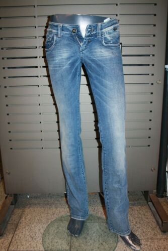 Big Blue Women Jeans LEILA VIVA Straight Stone Washed New Vintage 2000s - Picture 1 of 7