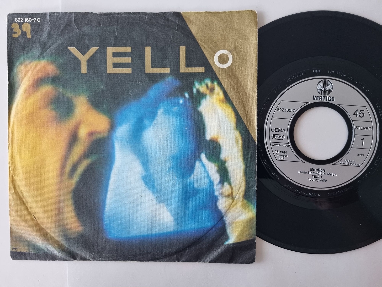 Yello - Bostich 7'' Vinyl Germany