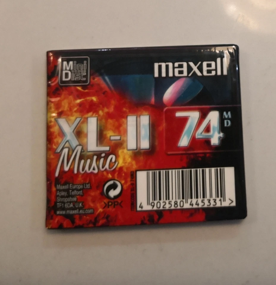 Minidisco Maxell XL-II MD 74 X 4 - Nuevo y precintado  Foto 3 de 4