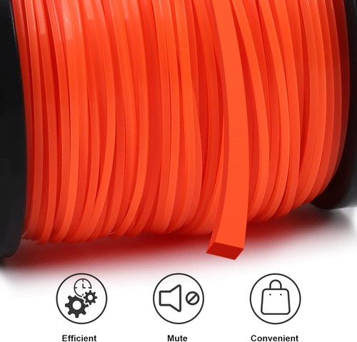 String Trimmer Line Square Orange Heavy Duty Premium Nylon Universal - Picture 16 of 31