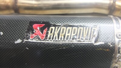 03 Yamaha FZ1 FZ 1 FZS1000 FZS 1000 Fazer Akrapovic Muffler