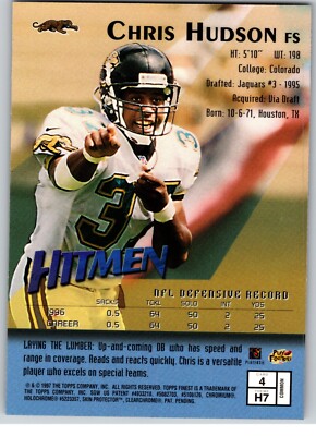 1997 Topps NFL Football Insert 