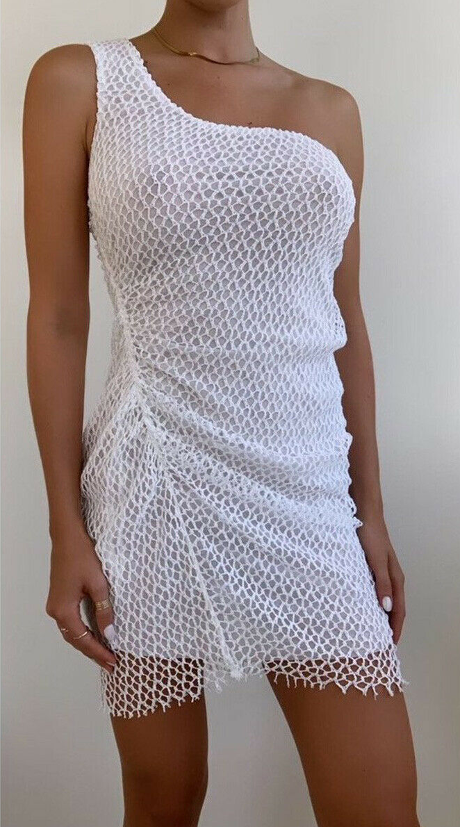 iro one shoulder dress Iro Merimi Mini Dress