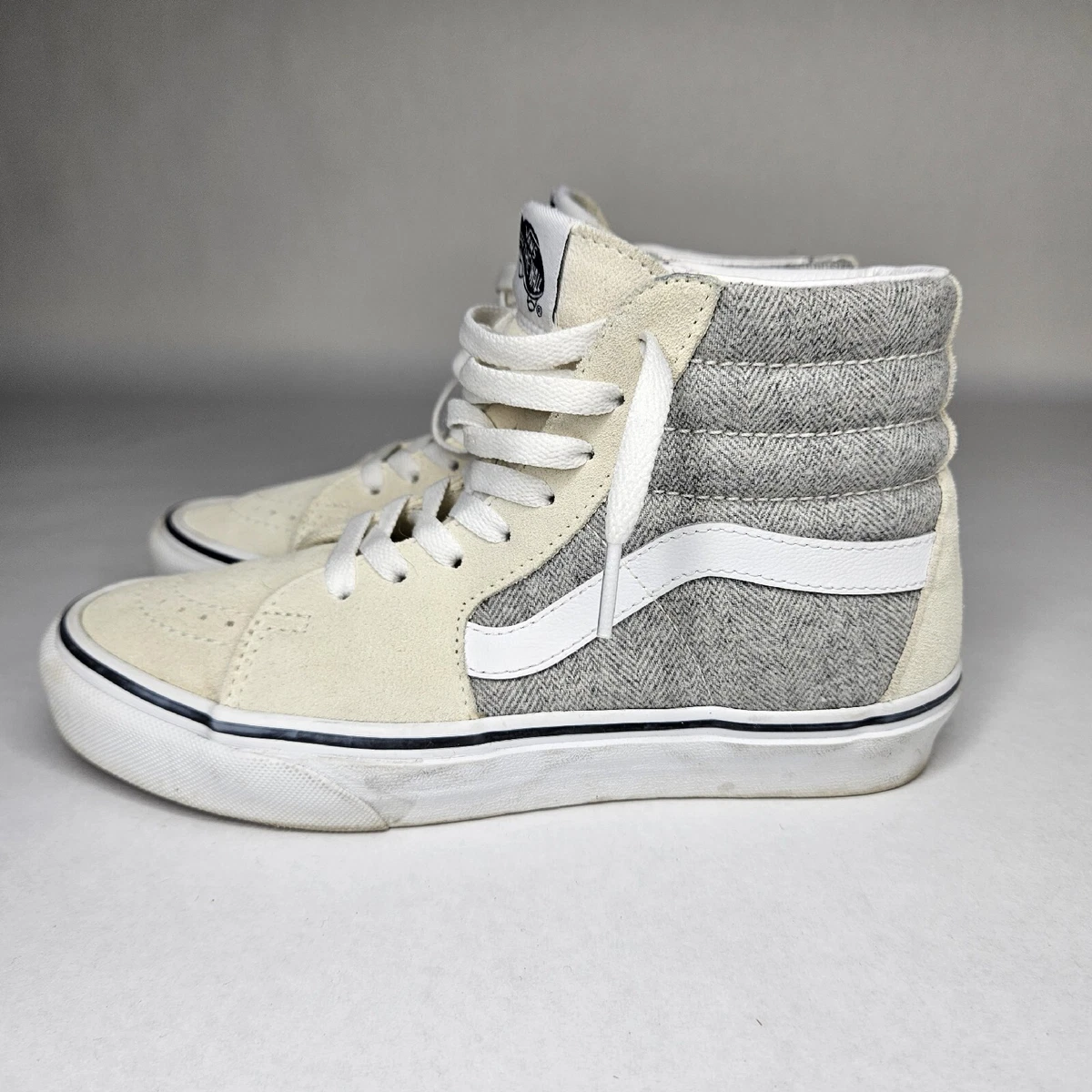 Vans sk8 hi herringbone top