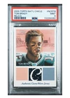 TOM BRADY 2009 TOPPS NATIONAL CHICLE PSA 9 Game Used Jersey Patch Patriots