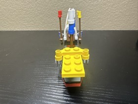 Vtg. LEGO Legoland Viking Voyager 6049 100% Complete w/ Minifigs Instruction A3