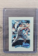 1989 Topps League Leaders Minis - Gary Gaetti #61